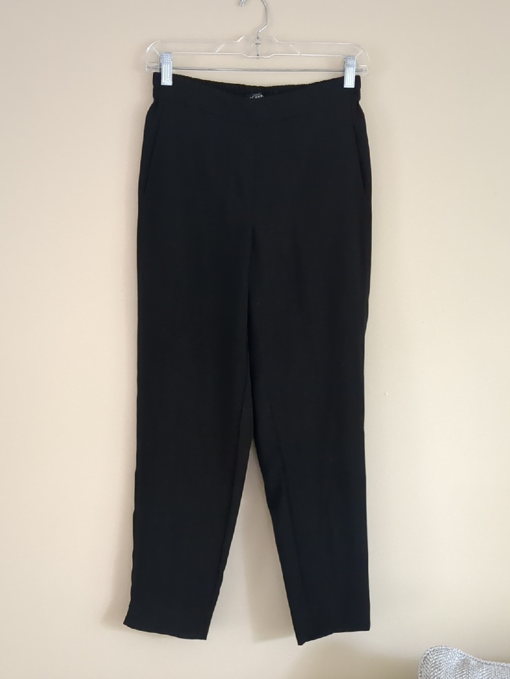 Size 2 J.Crew Mercantile Black Pull On Pants Basic
